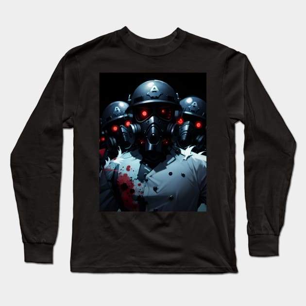 Zombie SWAT team Long Sleeve T-Shirt by Glenbobagins